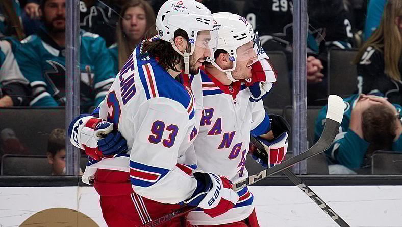 NHL: New York Rangers at San Jose Sharks