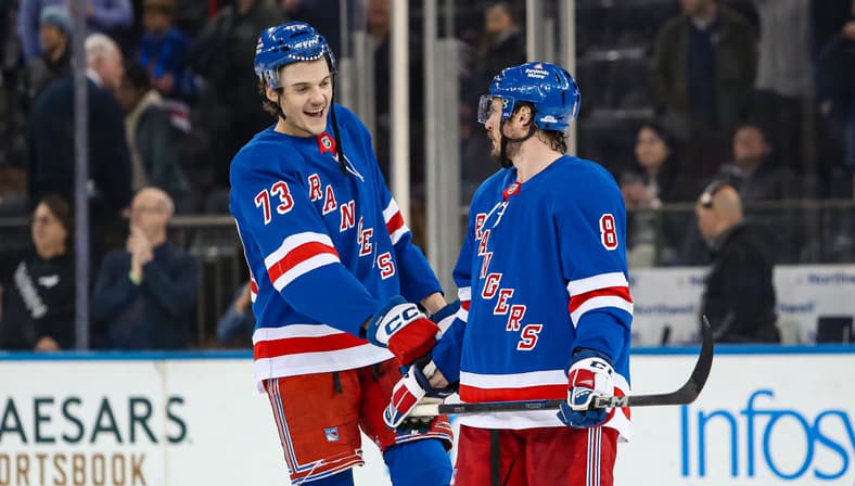 NHL: Vancouver Canucks at New York Rangers