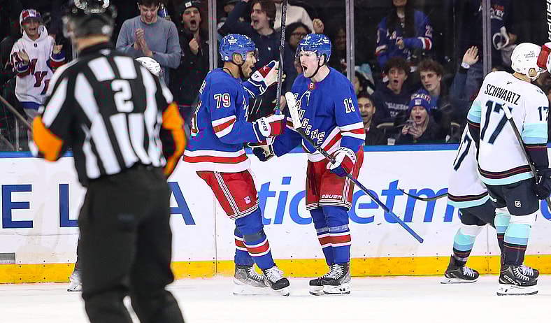NHL: Seattle Kraken at New York Rangers