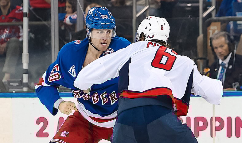 NHL: Washington Capitals at New York Rangers