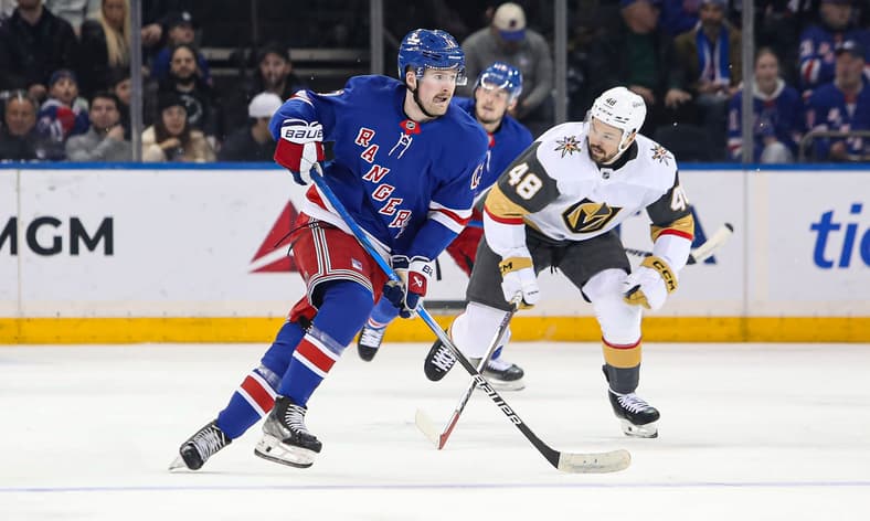 NHL: Vegas Golden Knights at New York Rangers