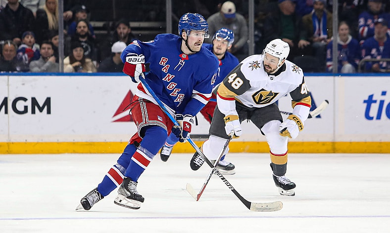 NHL: Vegas Golden Knights at New York Rangers