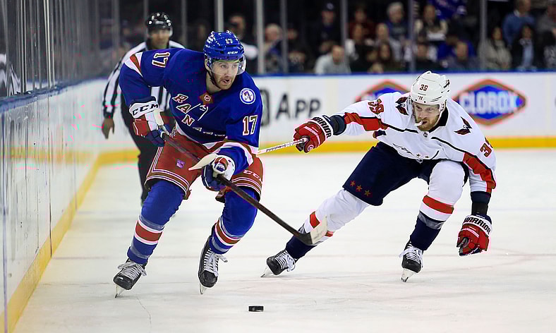 NHL: Washington Capitals at New York Rangers