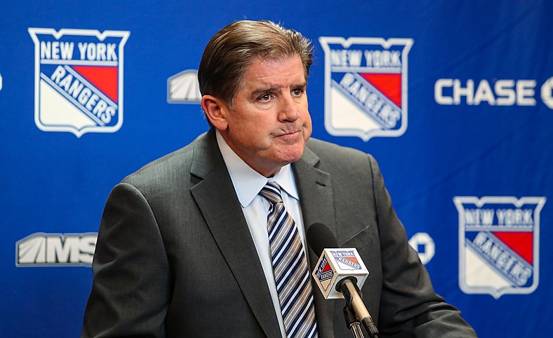 NHL: St. Louis Blues at New York Rangers