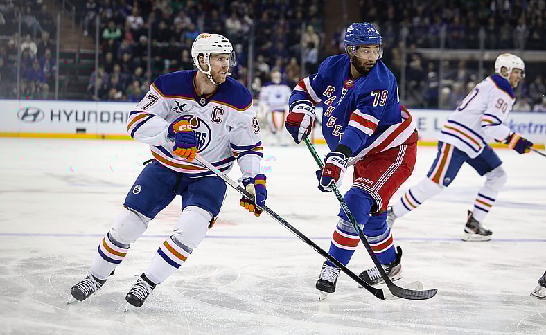 NHL: Edmonton Oilers at New York Rangers