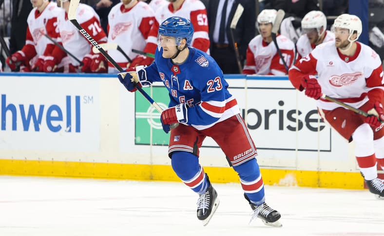 NHL: Detroit Red Wings at New York Rangers