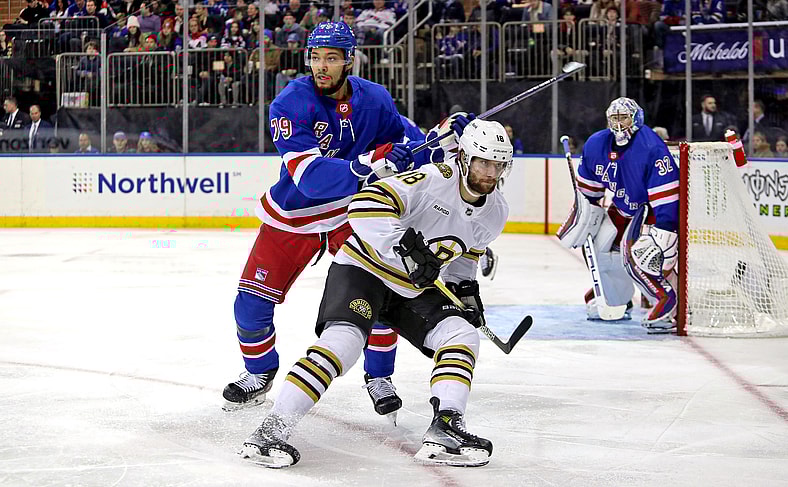 NHL: Boston Bruins at New York Rangers