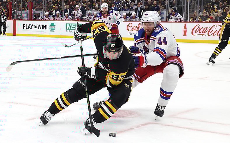 NHL: New York Rangers at Pittsburgh Penguins