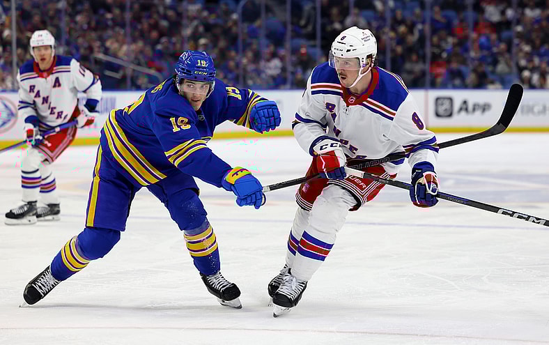 NHL: New York Rangers at Buffalo Sabres