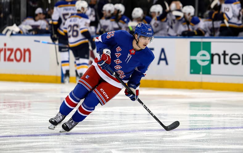 NHL: St. Louis Blues at New York Rangers