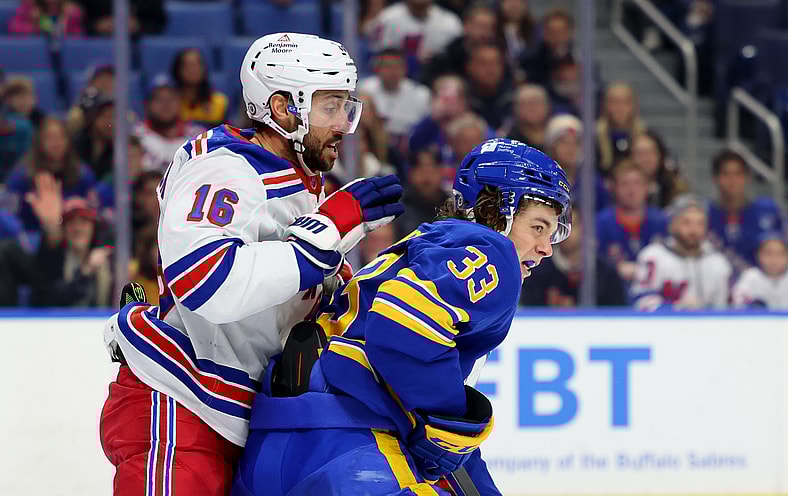 NHL: New York Rangers at Buffalo Sabres