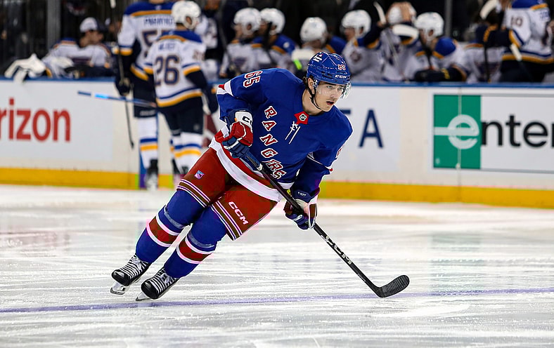 NHL: St. Louis Blues at New York Rangers