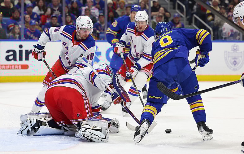 NHL: New York Rangers at Buffalo Sabres