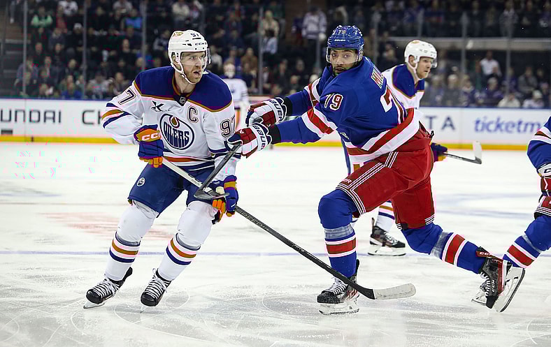 NHL: Edmonton Oilers at New York Rangers