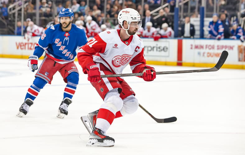 NHL: Detroit Red Wings at New York Rangers