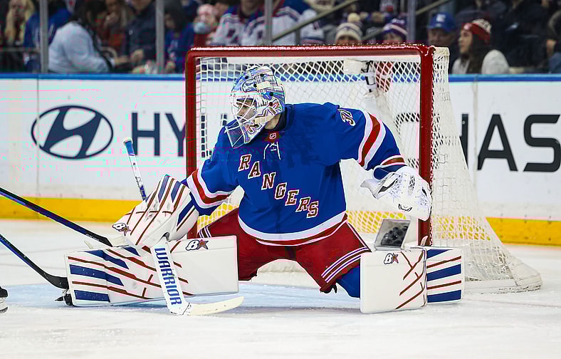 NHL: Vancouver Canucks at New York Rangers