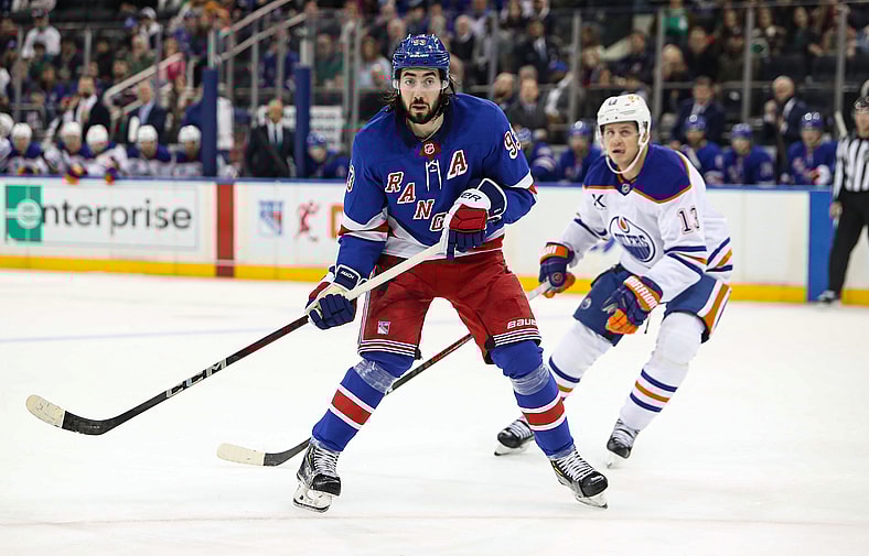 NHL: Edmonton Oilers at New York Rangers