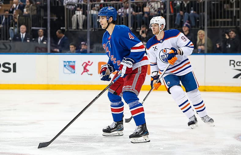 NHL: Edmonton Oilers at New York Rangers