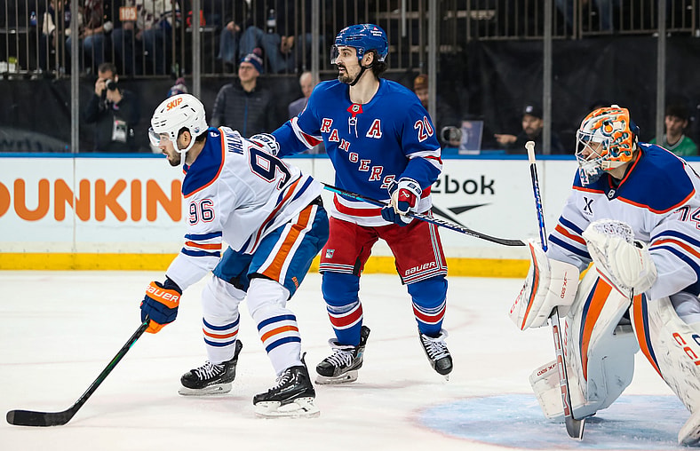 NHL: Edmonton Oilers at New York Rangers