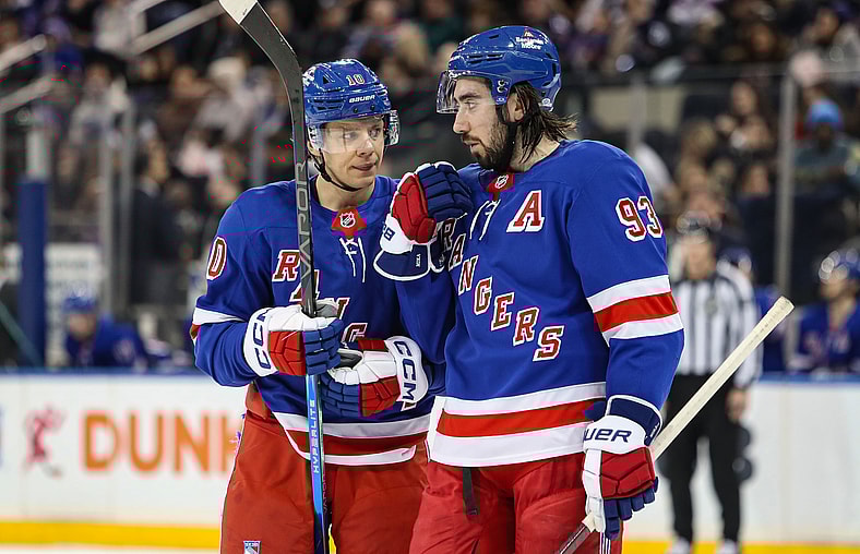 NHL: Vegas Golden Knights at New York Rangers