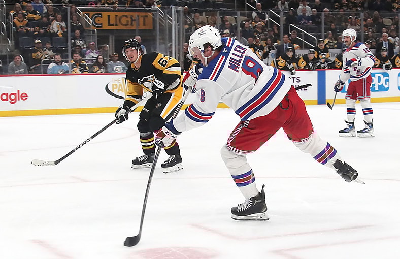 NHL: New York Rangers at Pittsburgh Penguins