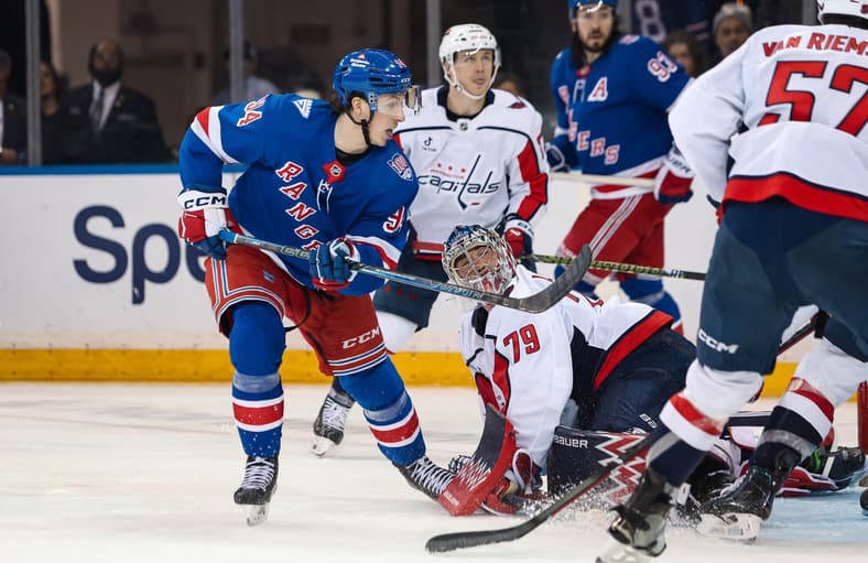 NHL: Washington Capitals at New York Rangers