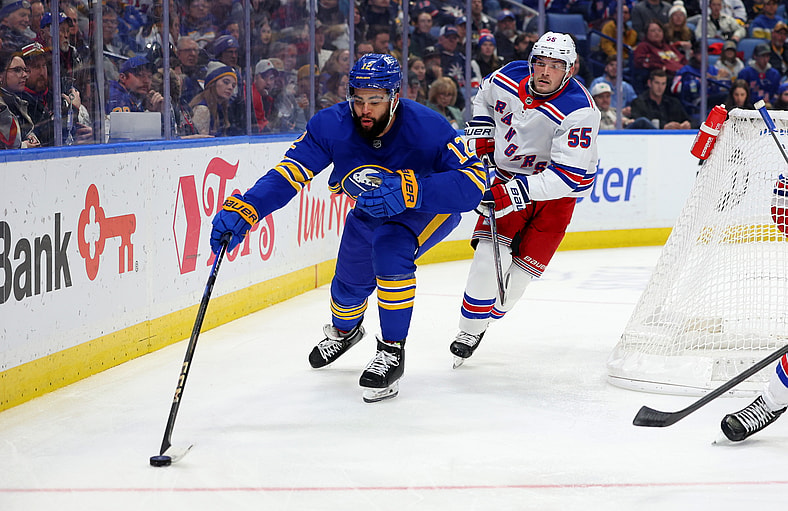 NHL: New York Rangers at Buffalo Sabres