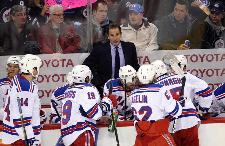 NHL: New York Rangers at Winnipeg Jets