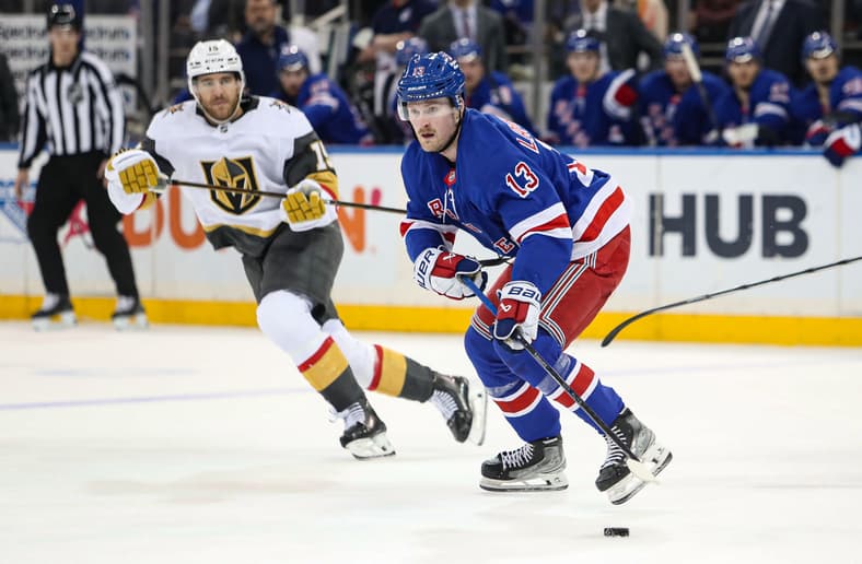NHL: Vegas Golden Knights at New York Rangers