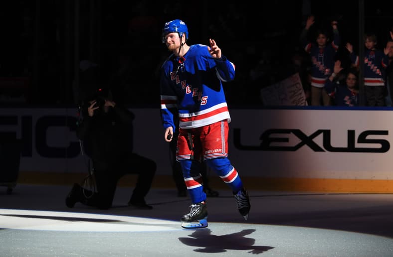 NHL: Detroit Red Wings at New York Rangers