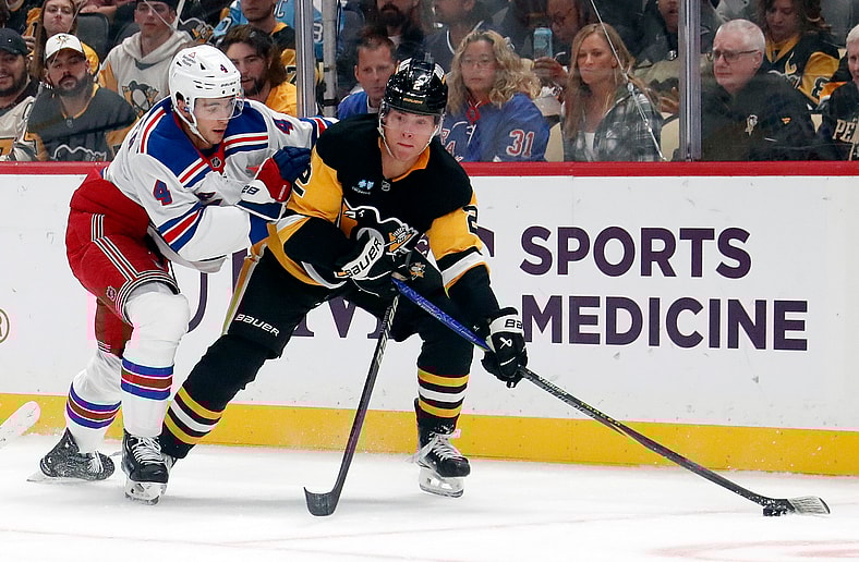 NHL: New York Rangers at Pittsburgh Penguins