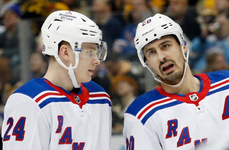 NHL: New York Rangers at Pittsburgh Penguins