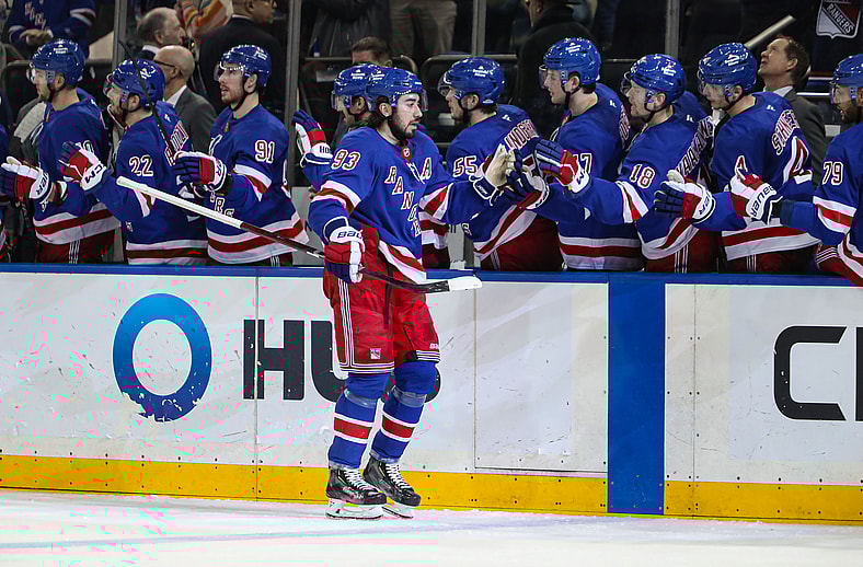 NHL: Vegas Golden Knights at New York Rangers