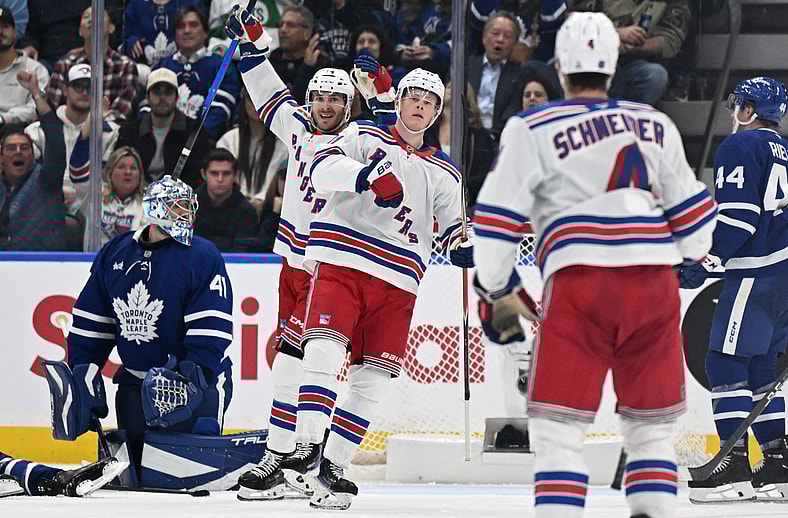 NHL: New York Rangers at Toronto Maple Leafs