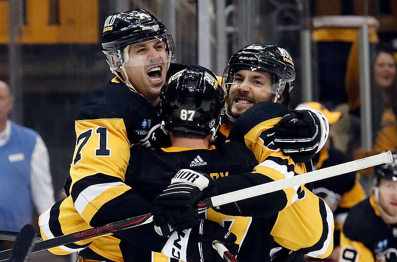 NHL: New York Rangers at Pittsburgh Penguins