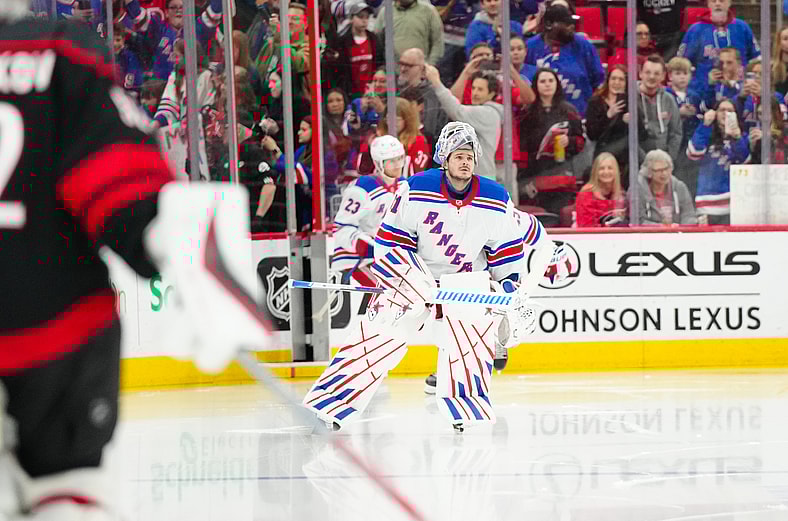 NHL: New York Rangers at Carolina Hurricanes