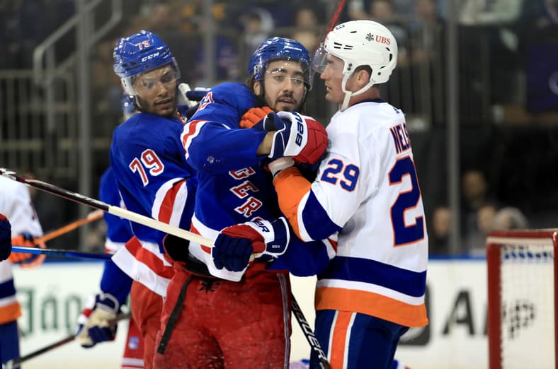 NHL: New York Islanders at New York Rangers