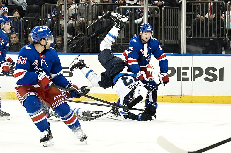 NHL: Winnipeg Jets at New York Rangers