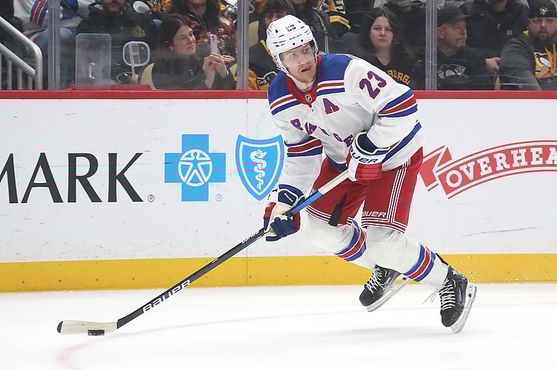 NHL: New York Rangers at Pittsburgh Penguins