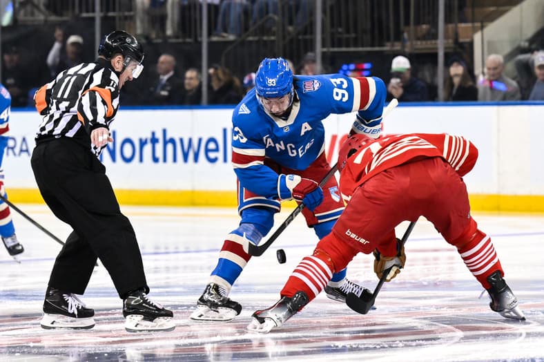 NHL: Detroit Red Wings at New York Rangers