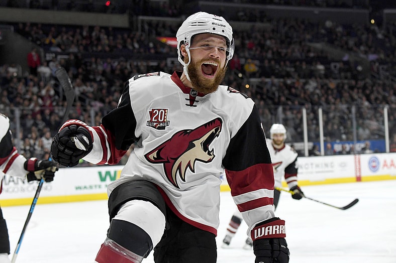 NHL: Arizona Coyotes at Los Angeles Kings