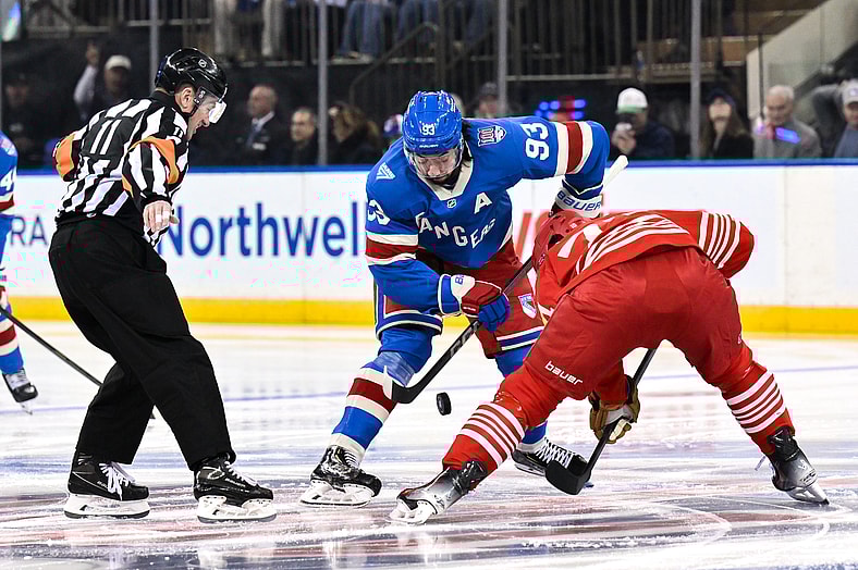 NHL: Detroit Red Wings at New York Rangers