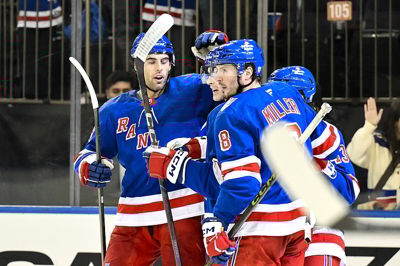 NHL: Winnipeg Jets at New York Rangers