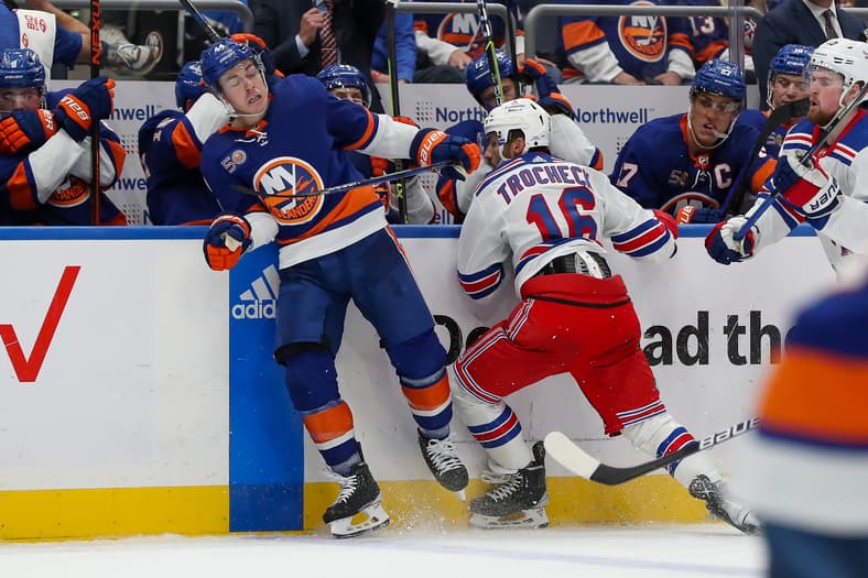 NHL: New York Rangers at New York Islanders