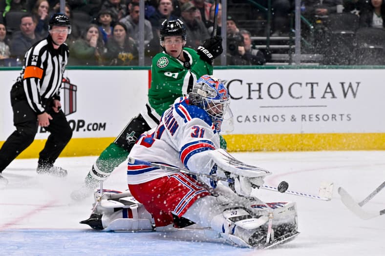 NHL: New York Rangers at Dallas Stars