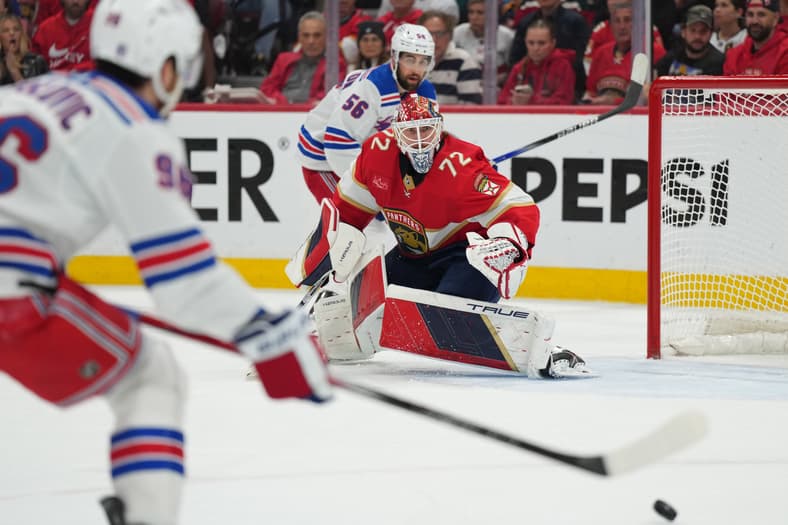 NHL: Stanley Cup Playoffs-New York Rangers at Florida Panthers