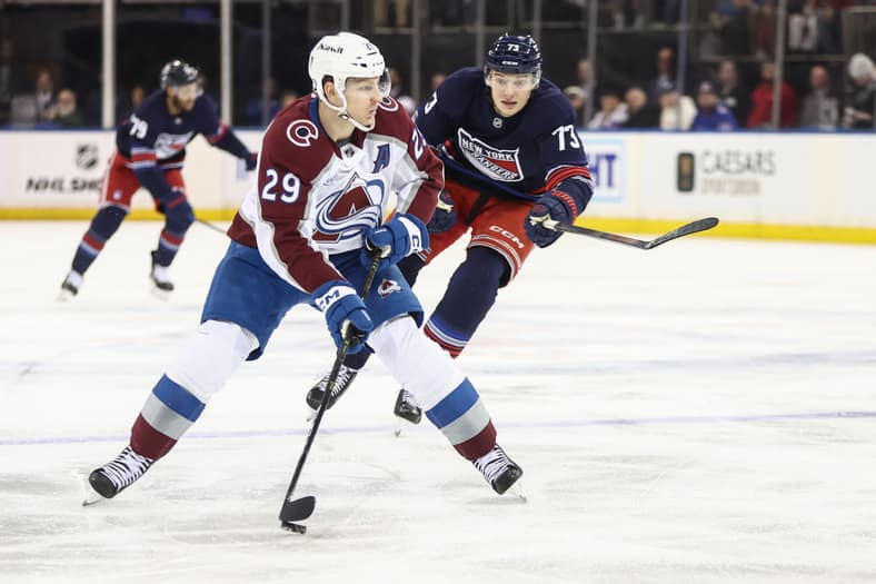 NHL: Colorado Avalanche at New York Rangers