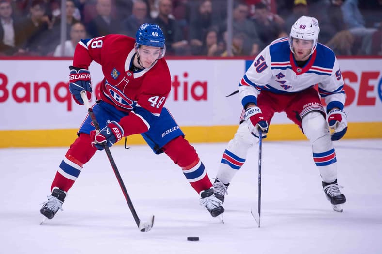 NHL: New York Rangers at Montreal Canadiens