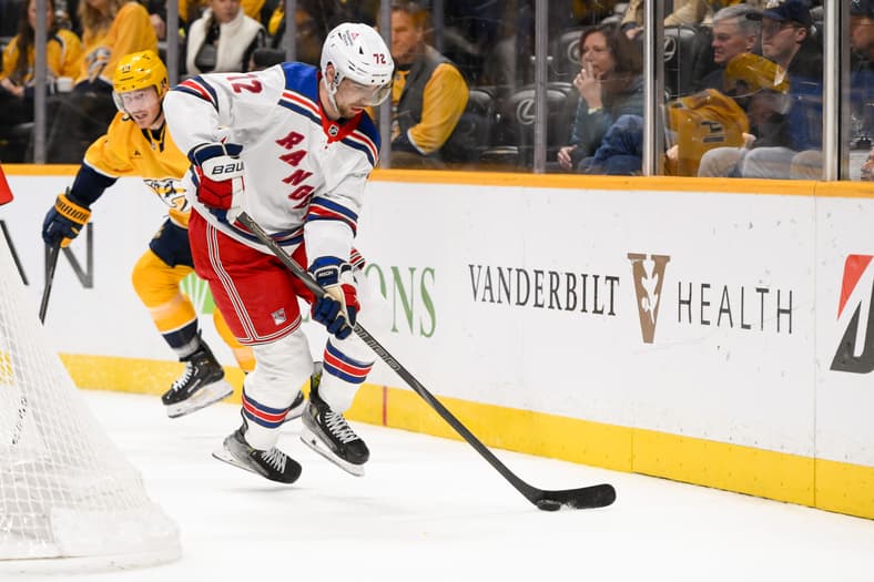 NHL: New York Rangers at Nashville Predators
