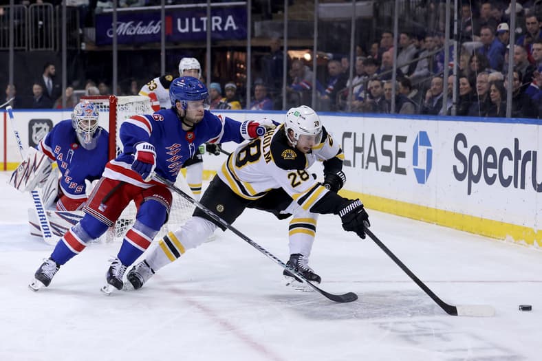 NHL: Boston Bruins at New York Rangers